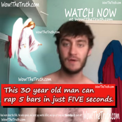 Watch As This 29 Year Old Man Raps 5 Bars in Only FIVE Seconds.. (HEARTWARMING)