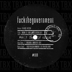 Premiere: FLAVIO VECCHI - Work It (1991 Unreleased Umberto Edit) [FUCKTHEGOVERNMENT]