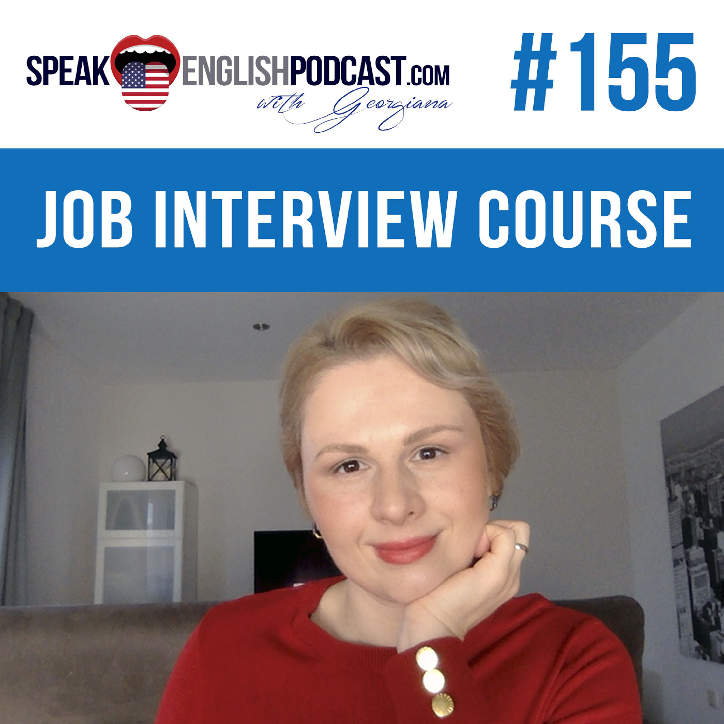 #155 Job Interview Stories - English Course - ESL episode artwork