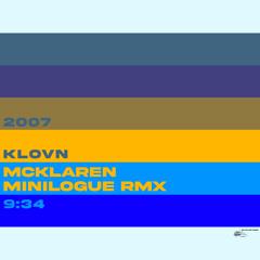 McKlaren (Minilogue Remix)