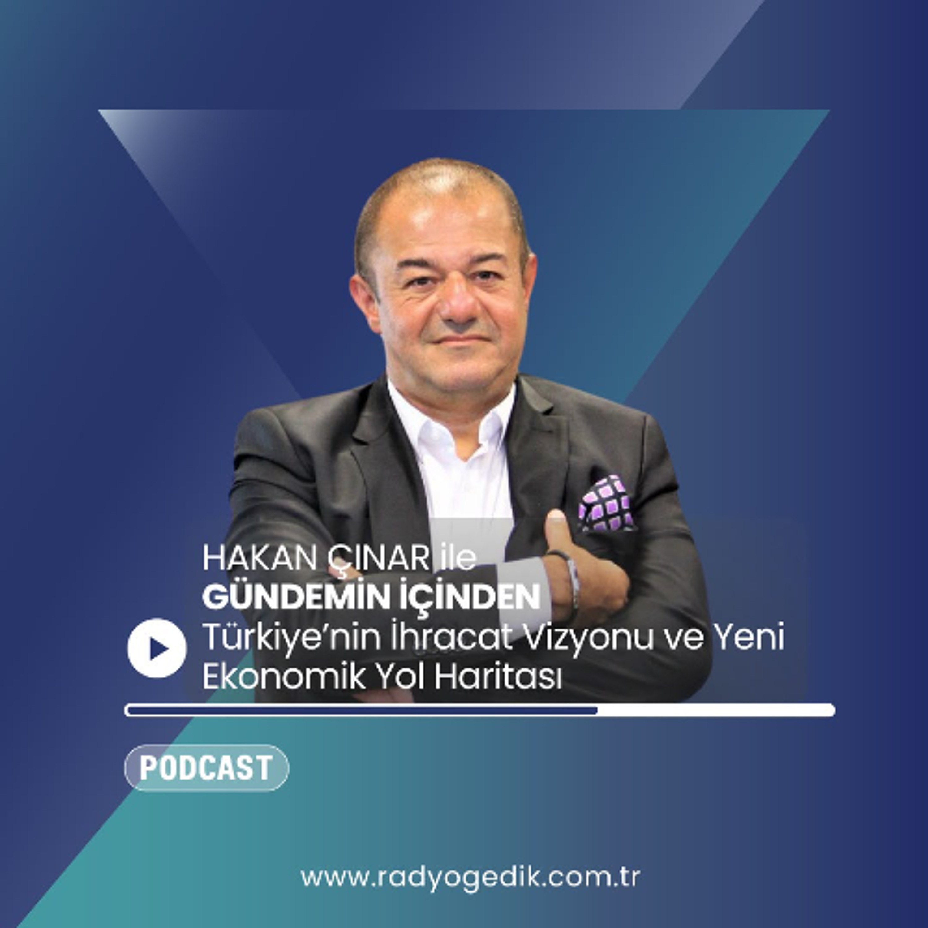 HAKAN ÇINAR İLE GÜNDEMİN İÇİNDEN - Türkiye’nin İhracat Vizyonu ve Yeni Ekonomik Yol Haritası episode artwork