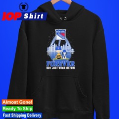 Snoopy and Charlie Brown with New York Rangers and forever not just when we win shirt