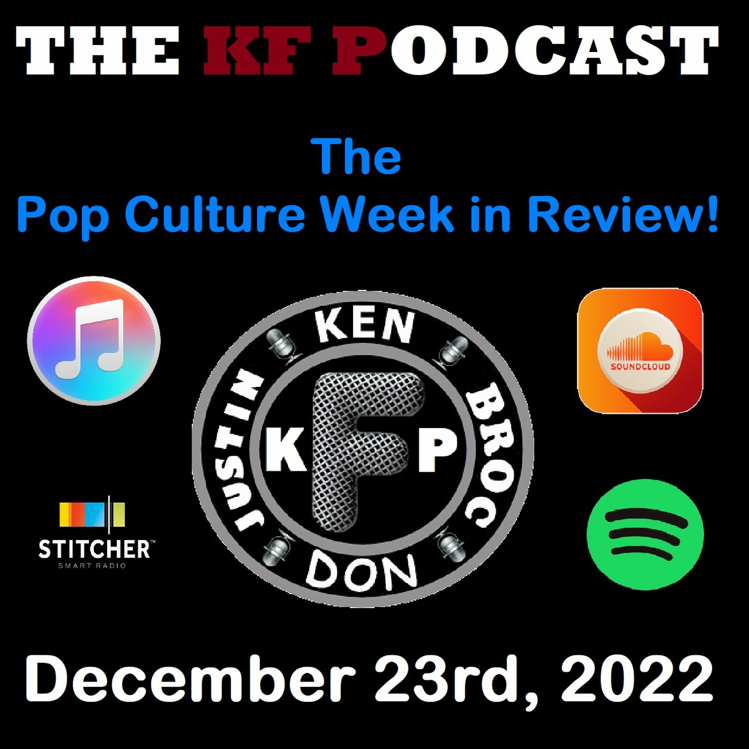 The Pop Culture Week in Review - December 23rd, 2022 episode artwork