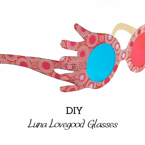 Stream Make Your Own Luna Lovegood Glasses with This Printable Template