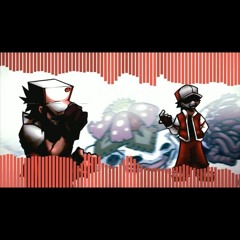 FNF Mashup - Isotope x Frostbite | Glitchy Red Vs Red