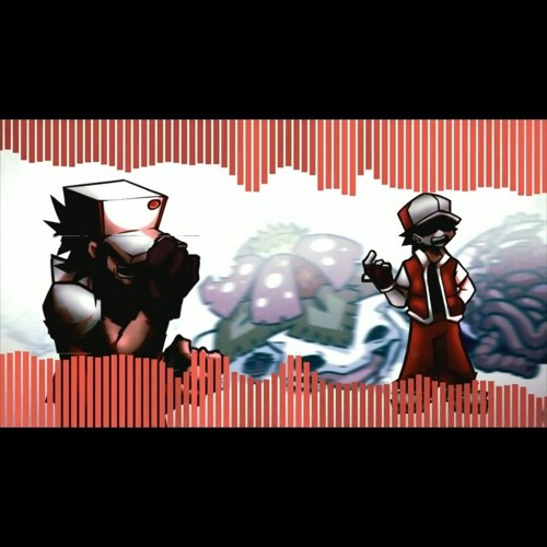 FNF Mashup - Isotope x Frostbite | Glitchy Red Vs Red