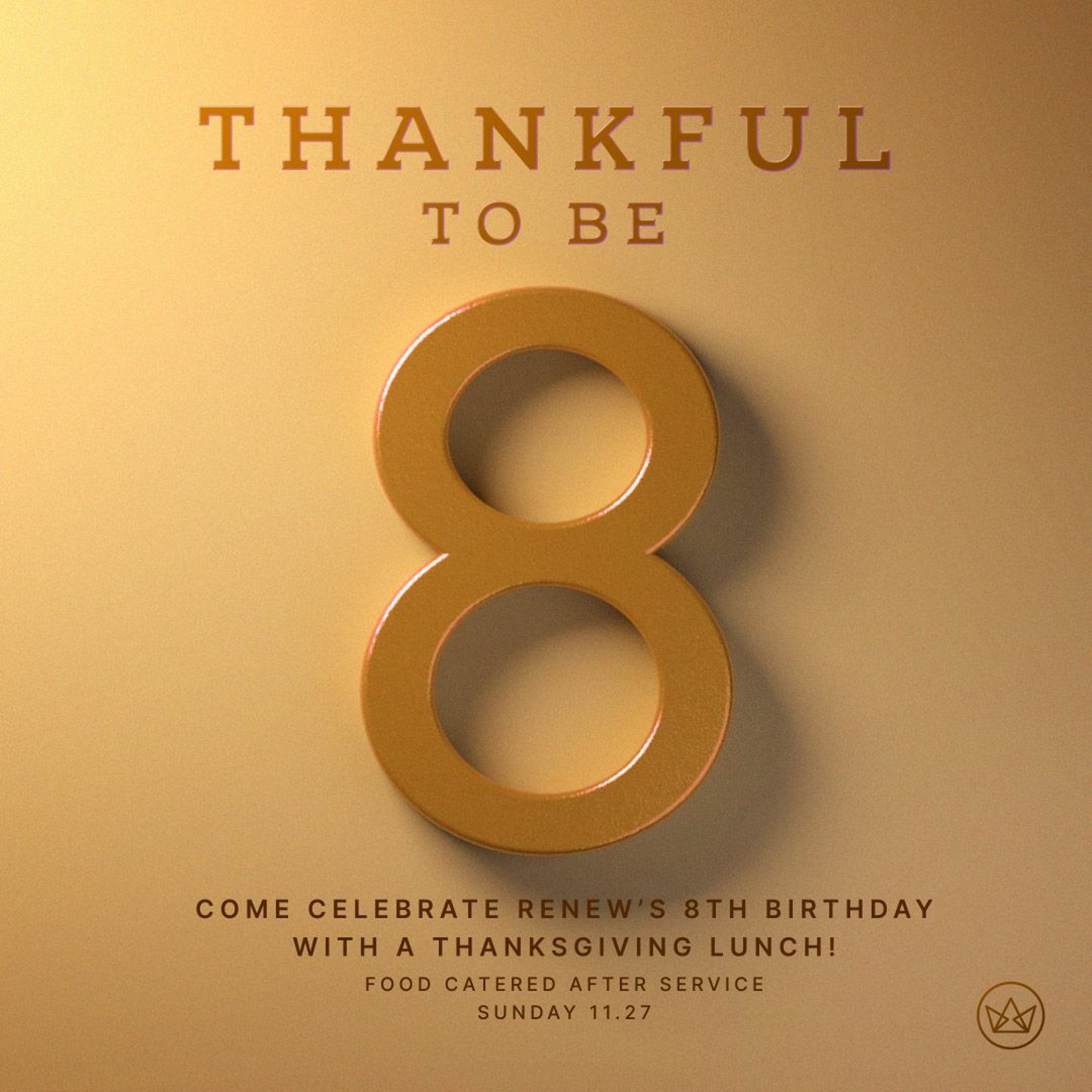 Thankful to be 8 | Renew Anniversary & Thanksgiving | Wilson Wang & More