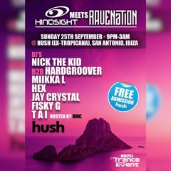 Jay Crystal -  Live @ Hindsight Meets Ravenation (ITE Pre-event @ Hush, Ibiza) 25.09.2022