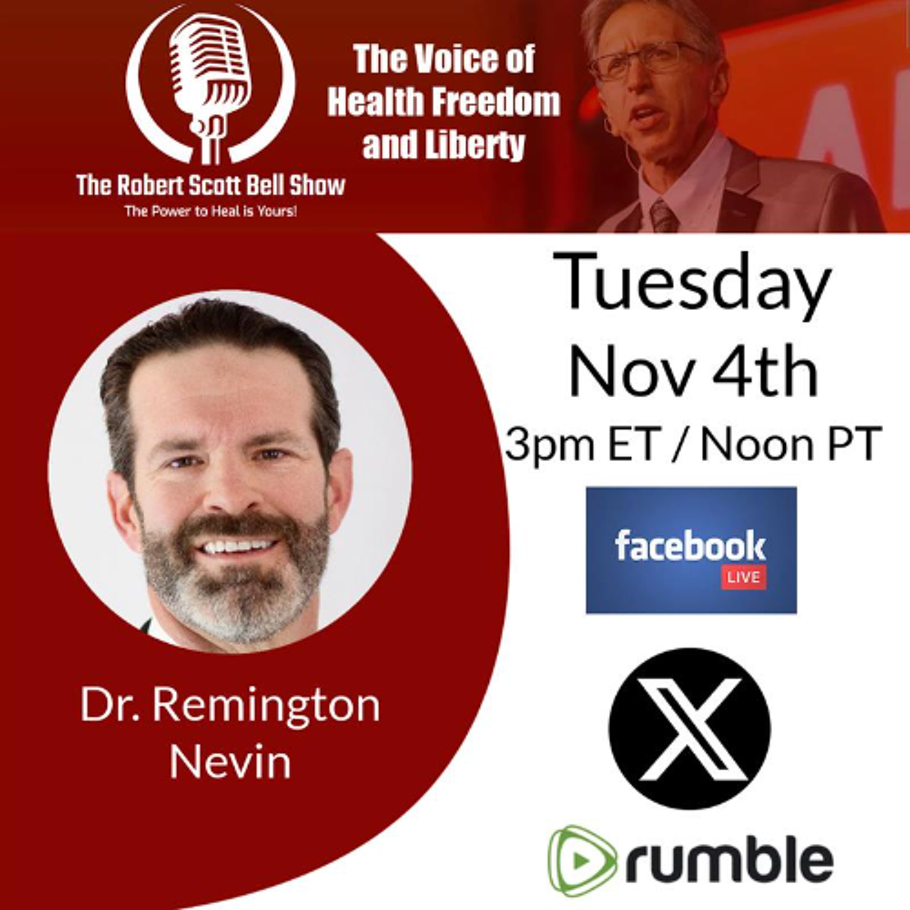 FDA Fluoride Crackdown, Dr. Nevin, Michigan Health Freedom, Rebel Healers, Geoengineering Failures - The RSB Show 11-4-25