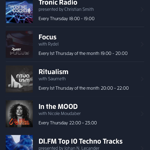 Digital Imported FM - 06 February "Ritualism" with Saumet - 2hs DJ-Set from Berlin