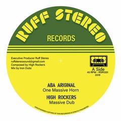 Ruff Stereo Records 12" Aba Ariginal / Derrick Parker RSR1201