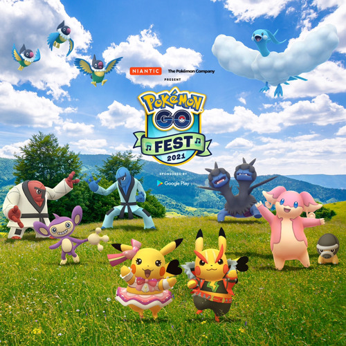 Get ready for a musical summer—Pokémon GO Fest 2021 is coming soon!