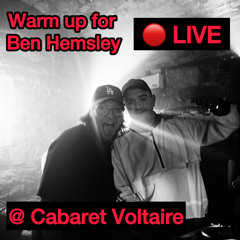 Ben Hemsley warm up