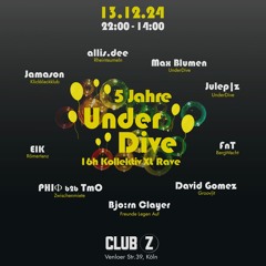 Max Blumen @ 5 Jahre UnderDive 16h Kollektiv XL Rave | Club Zimmermanns 13.12.2024