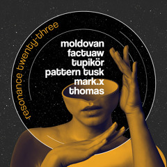 Premiere : Moldovan - Flow [ Resonance Twenty-Three ]