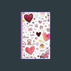 ebook read pdf 📕 Love and Hearts: softcover journal (hybrid notebook: bullet grid & blank pages) R