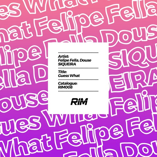 Guess What (Original Mix)