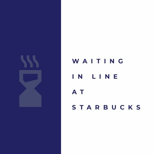 Waiting In Line At Starbucks