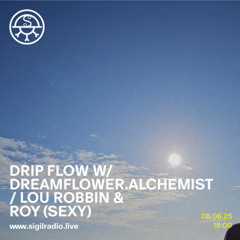 drip flow w/ dreamflower.alchemist / Lou Robbin & roy (sexy) - June 2025 - Sigil Radio