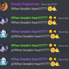 When Breakin Heart 😔🤙