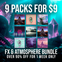 Black Octopus - FX and Atmospheres – 9 Packs for $9