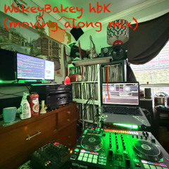 dAvidP Pierog - Wakey bakey hbK (moving along mix) LIVE from batcave, bk 160925