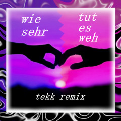 Edwin Rosen - wie sehr tut es weh (LxTekk remix)