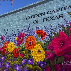 Garden Capital Mural in Nacogdoches, TX