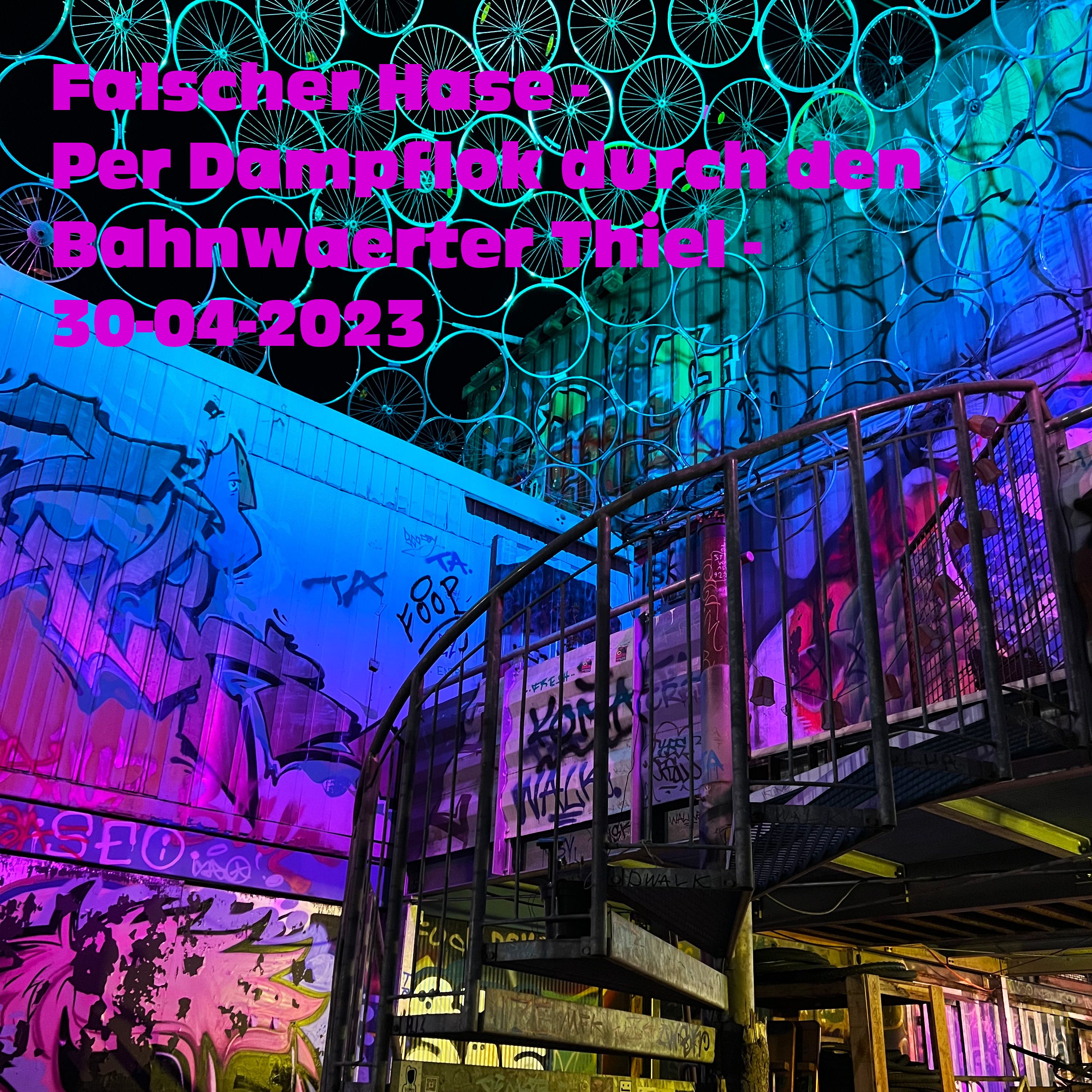 Falscher Hase – Per Dampflok durch den Bahnwärter Thiel – 30-04-2023