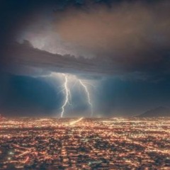 Hearing storm  (aggressive sound)