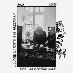 Juliane Korinth b2b Backssey @ ThriftLab Vinyl only