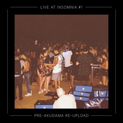[2020 REUPLOAD] Live at INSOMNIA #1 [PRE-AKUDAMA] (Techno DJ Mix)