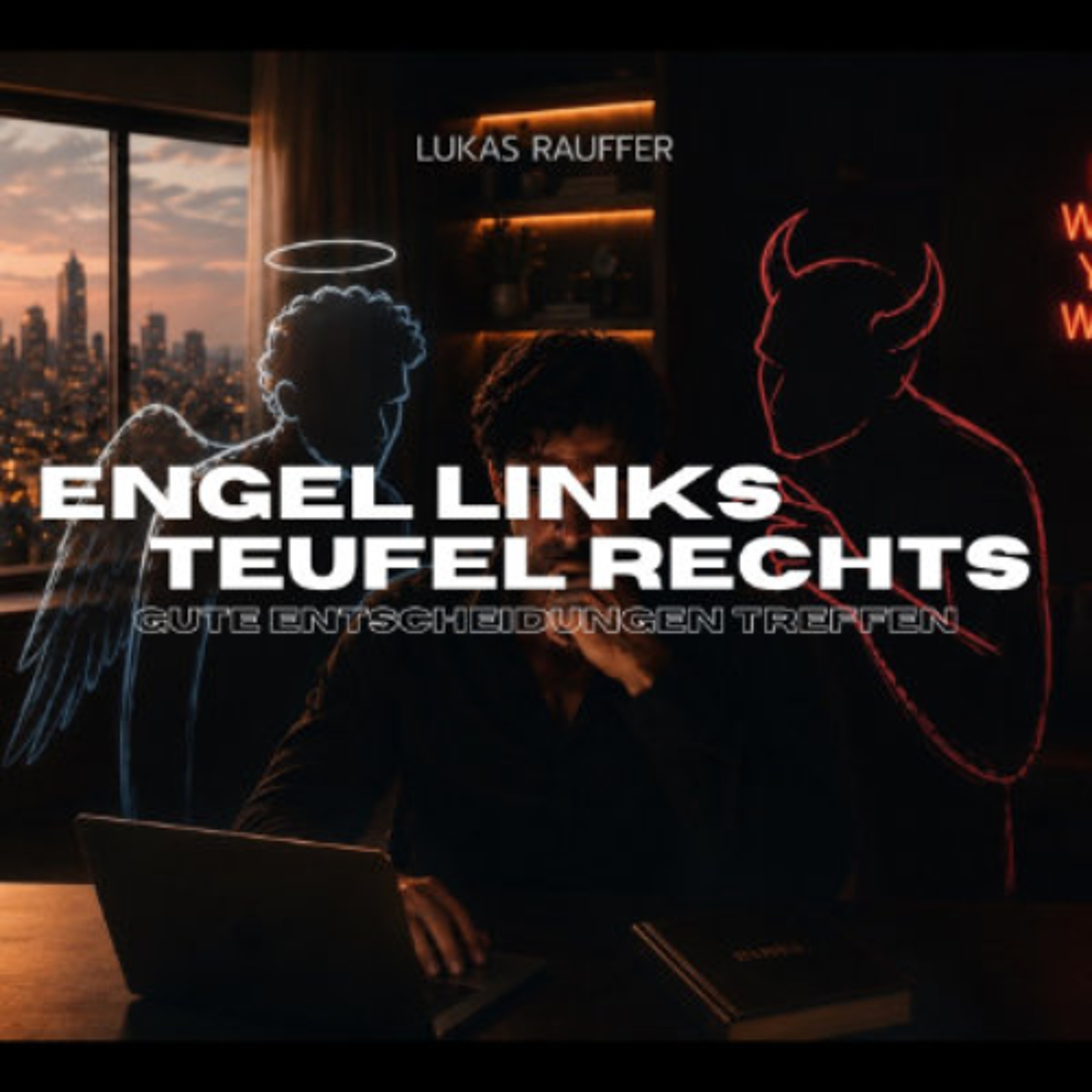 Engel links Teufel rechts - Gute Entscheidungen treffen - Lukas Rauffer