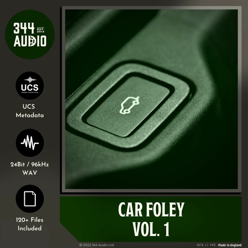 Stream Car Foley Vol. 1 Demo Track by 344 Audio Listen online for