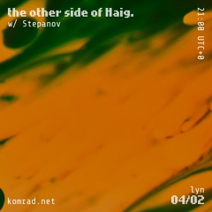 the other side of Häig. 001 w/ Stepanov