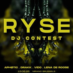 Unfaced DJ CONTEST BY RYSE