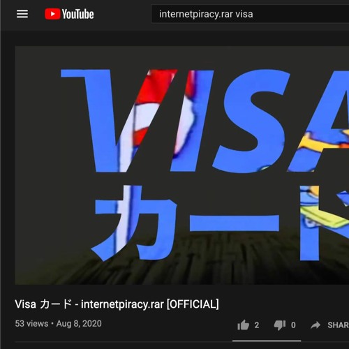 Stream Internetpiracy Rar By Visa カード Listen Online For Free On Soundcloud