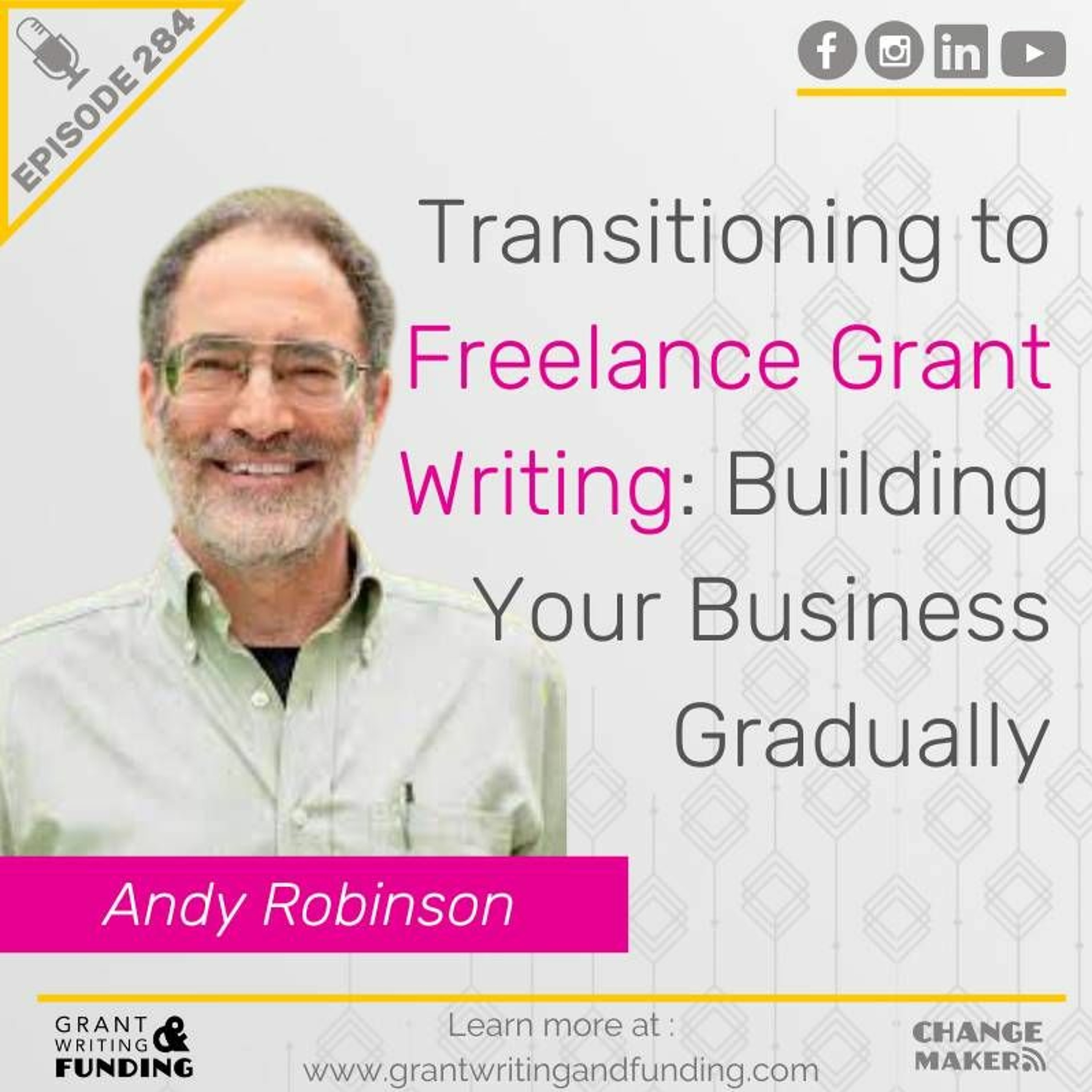 Ep.284: Growing your nonprofit consultancy practice with Andy Robinson