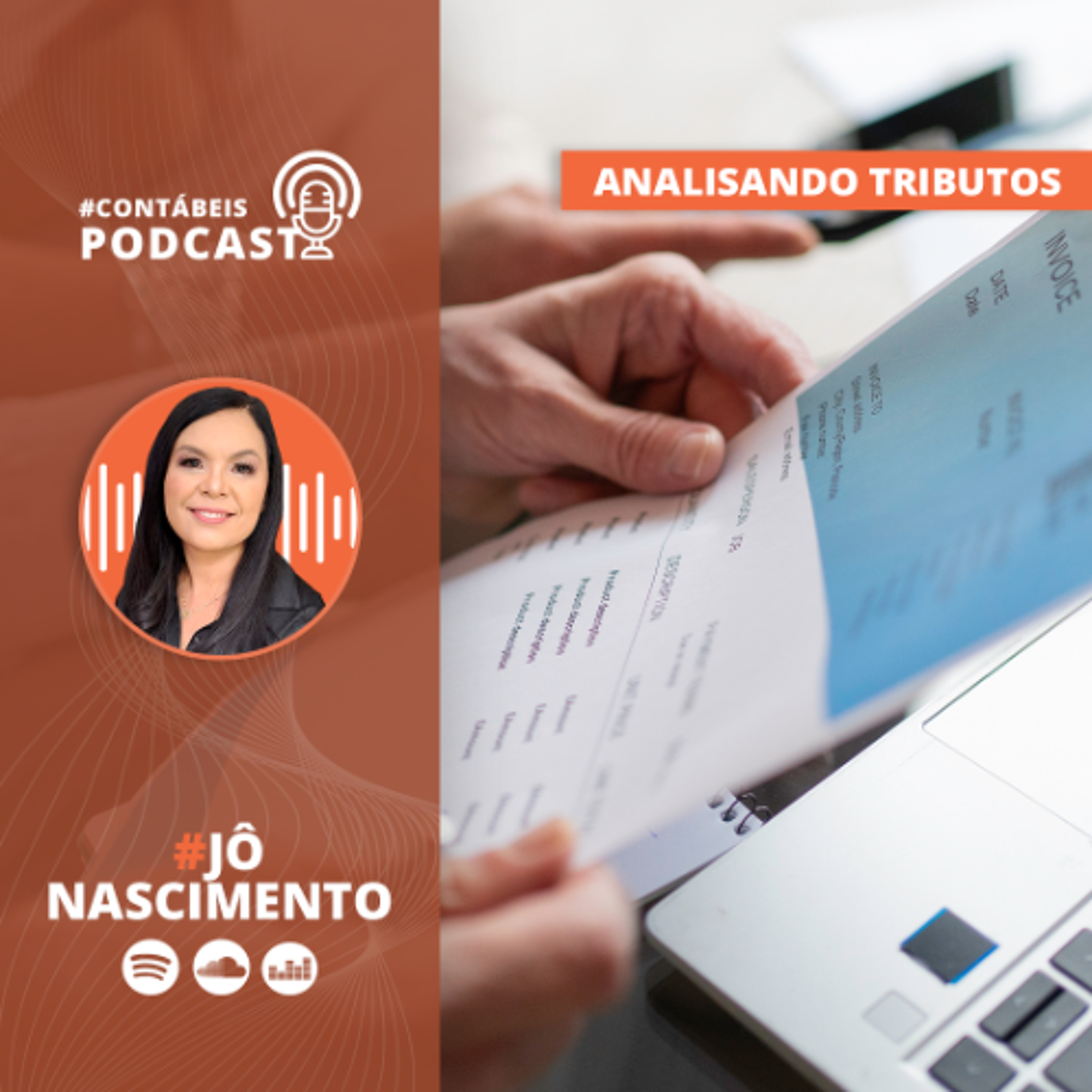 Analisando Tributos 140: ICMS-SP:  código de benefício fiscal no documento fiscal episode artwork