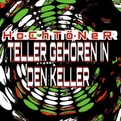 Teller gehören in den keller