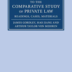 [DOWNLOAD] EPUB 📜 An Introduction to the Comparative Study of Private Law by  James