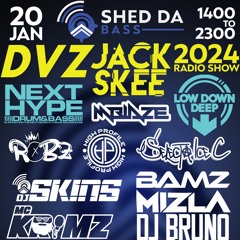 Jackskee & DVZ on Shed Da Bass Radio