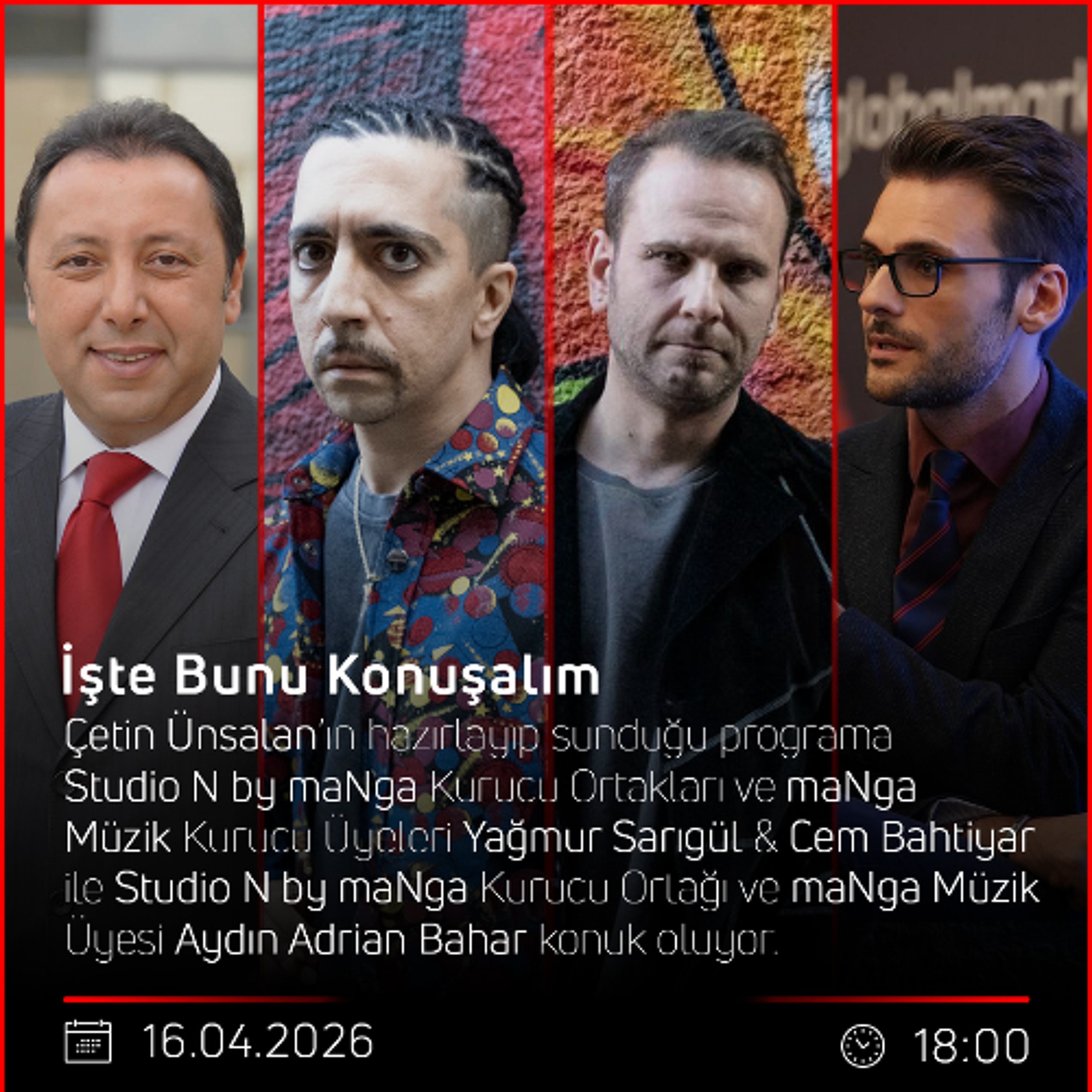 Yağmur Sarıgül & Cem Bahtiyar & Aydın Adrian Bahar - Çetin Ünsalan ile İşte Bunu Konuşalım episode artwork