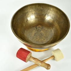 Klangschale Buddha Gravur - 4577 Gr. 38 Cm