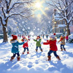 Snowball Fights,  Now!