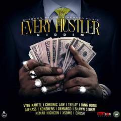 Every Hustler Riddim Mix Vybz Kartel,Chronic Law,Jafrass,Teejay,Konshens & More (Shabdon/Hemton)