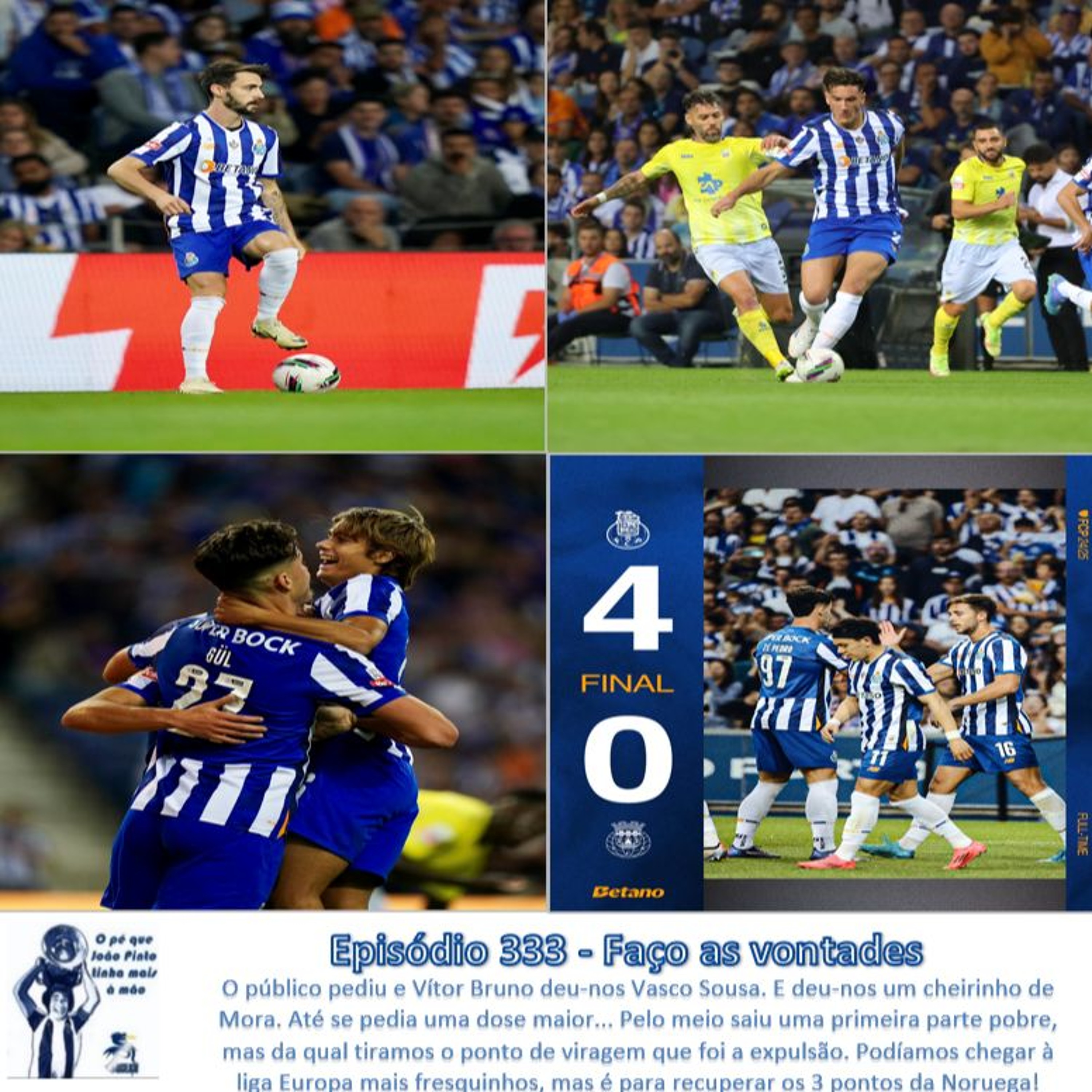 O pé que João Pinto tinha mais à mão