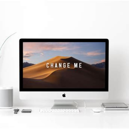 Apfel Imac Mockup Free Kostenlos Downloaden