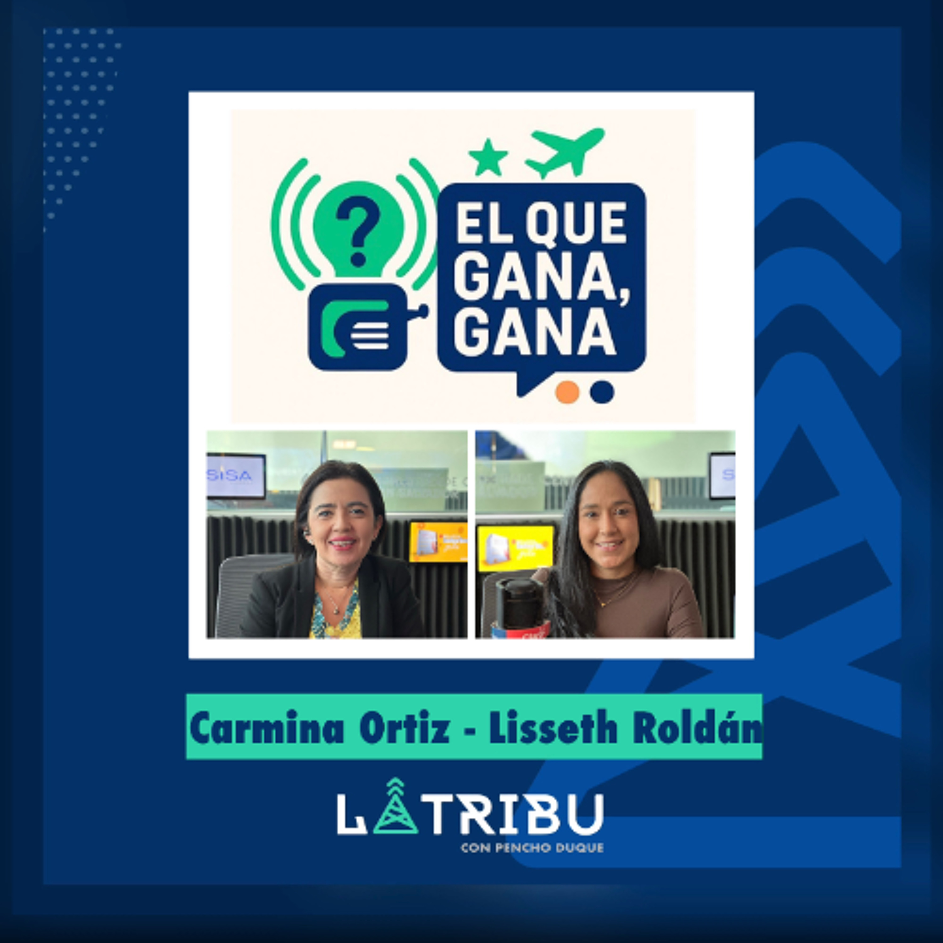 Rosa Carmina Ortiz - Cruz de María Lisseth Roldán (El Que Gana, Gana!)