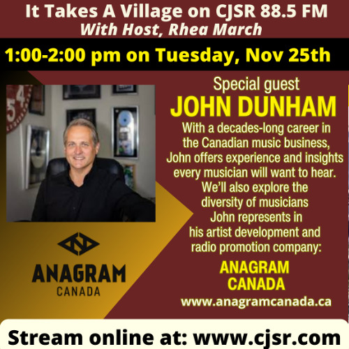 John Dunham Anagram Canada